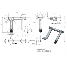 anneau d'ancrage type U zingué