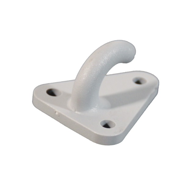 crochet de carrosserie version à visser plastique