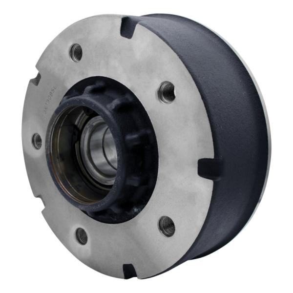 moyeu de frein complet avec roulement cartouche 200x50 165,1x5 approprié pour Ifor Williams