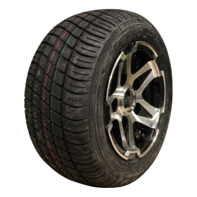 pneu + roue 195/55 R10C R701 M+S 6.00Ix10H2 ET-4 67/112/5 métal léger gris