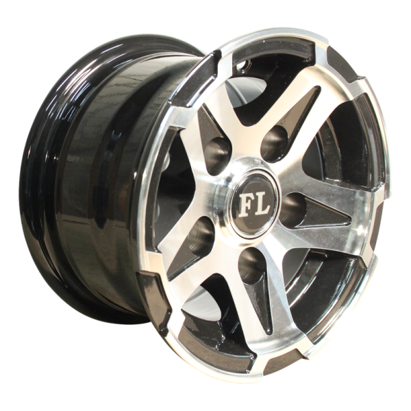 pneu + roue 195/55 R10C R701 M+S 6.00Ix10H2 ET-4 67/112/5 métal léger gris