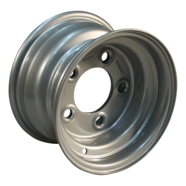 pneu + roue 195/55 R10C Trailermaxx CR-966 6.00Ix10H2 + ET-4 94/140/5 métal gris