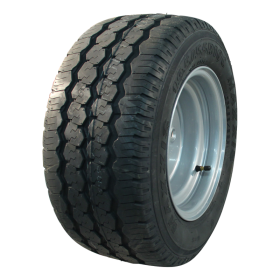 pneu + roue 195/55 R10C Trailermaxx CR-966 6.00Ix10H2 ET-4 60/100/4 métal gris