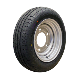 pneu + roue 155/70 R12C R701 M+S 5½Jx12H2 ET0 115/165.1/5 métal gris