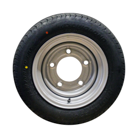 pneu + roue 155/70 R12C R701 M+S 5½Jx12H2 ET0 115/165.1/5 métal gris