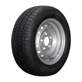 pneu + roue 185/60 R12C Kargomax ST-6000 M+S 5½Jx12H2 ET30 67/112/5 métal gris