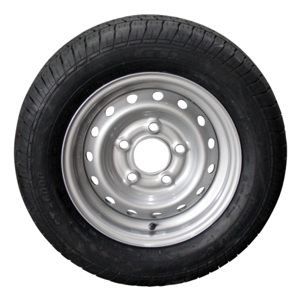 pneu + roue 185/60 R12C Kargomax ST-6000 M+S 5½Jx12H2 ET30 67/112/5 métal gris