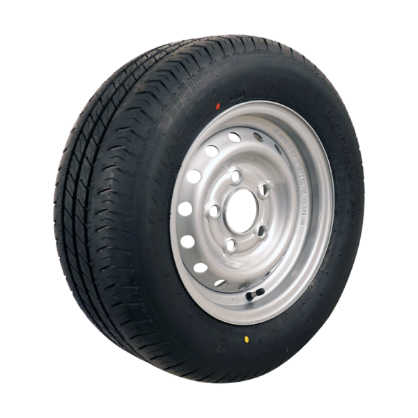 pneu + roue 195/60 R12C R701 M+S 5½Jx12H2 ET30 67/112/5 métal gris