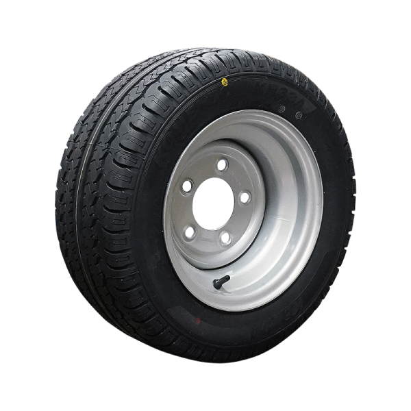 pneu + roue 225/55 R12 KR-33A HS Komendo "E" M+S 7.00x12 ET0 94/140/5 métal gris