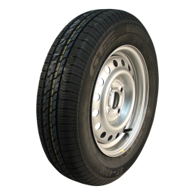 pneu + roue 155 R13 Kargomax XL ST-4000 M+S 4½Jx13H2 ET30 57/100/4 métal gris