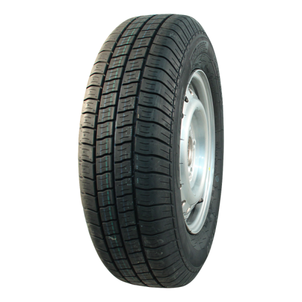 pneu + roue 155 R13C Kargomax ST-6000 M+S 4½Jx13H2 ET25.4 95/139.7/4 métal gris