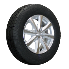 pneu + roue 155 R13C Kargomax ST-6000 M+S 5Jx13H2 ET30 57/100/4 métal léger gris