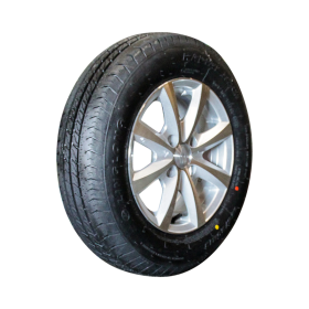 pneu + roue 155/80 R13 R701 M+S 5Jx13H2 ET30 57/100/4 métal léger gris