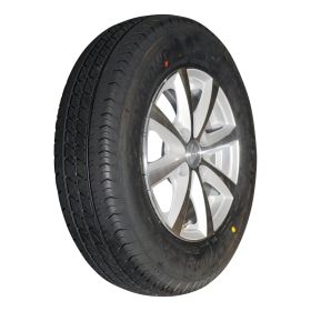 pneu + roue 165 R13C R701 M+S 5Jx13H2 ET30 57/100/4 métal léger gris