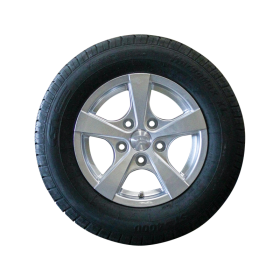 pneu + roue 185/70 R13 Kargomax XL ST-4000 M+S 5Jx13H2 ET30 57/100/4 métal léger gris