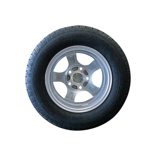 pneu + roue 185/70 R13 Kargomax XL ST-4000 M+S 6Jx13H2 ET30 67/112/5 métal léger gris