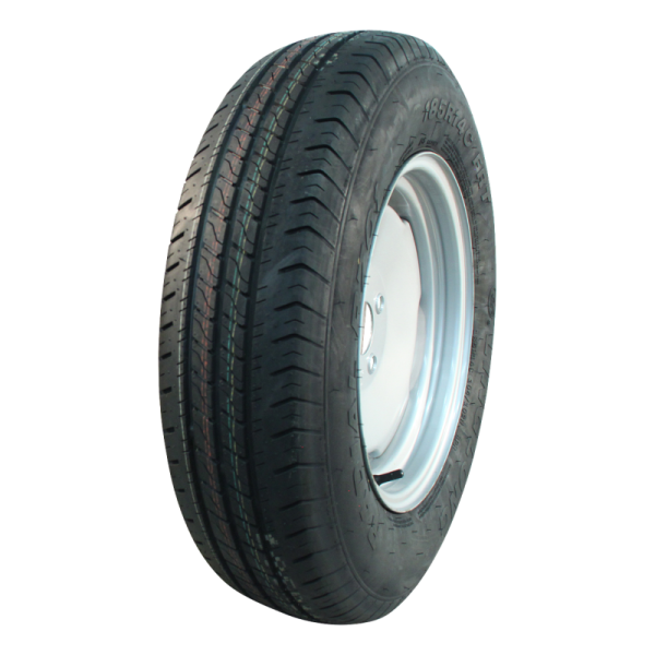 pneu + roue 185/70 R13 R701 M+S 4½Jx13H2 ET30 57/100/4 métal gris