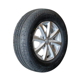 pneu + roue 185/70 R13 R701 M+S 5Jx13H2 ET30 57/100/4 métal léger gris