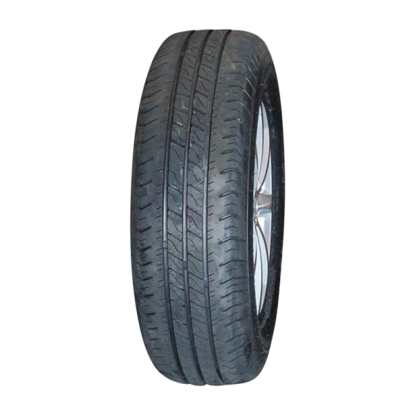 pneu + roue 185/70 R13 R701 M+S 5Jx13H2 ET30 57/100/4 métal léger gris