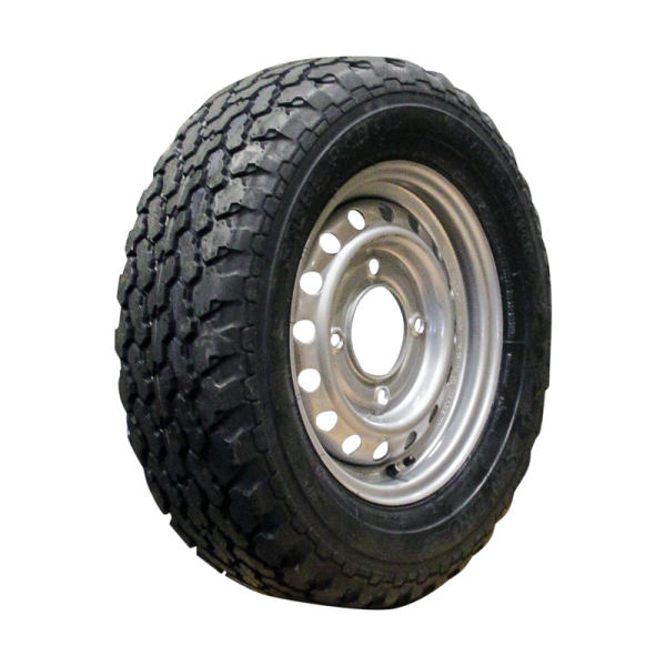 pneu + roue 185/70 R13C Savero M+S 4½Jx13H2 ET25.4 95/139.7/4 métal gris