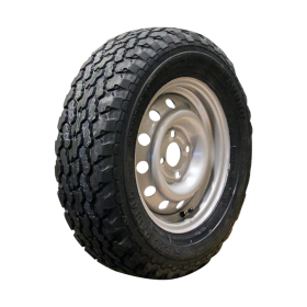 pneu + roue 185/70 R13C Savero M+S 4½Jx13H2 ET30 57/100/4 métal gris