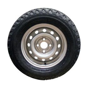 pneu + roue 185/70 R13C Savero M+S 4½Jx13H2 ET30 57/100/4 métal gris