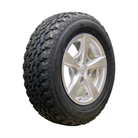 pneu + roue 185/70 R13C Savero M+S 6Jx13H2 ET30 67/112/5 métal léger gris