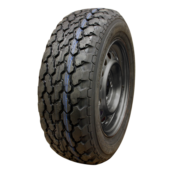 pneu + roue 185/70 R13C Savero M+S 6Jx13H2 ET30 67/112/5 métal noir