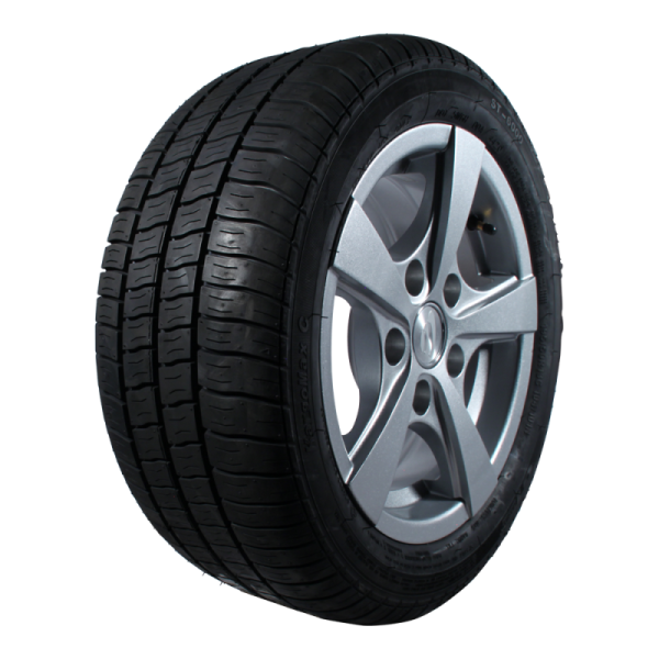 pneu + roue 195/50 R13C Kargomax ST-6000 M+S 6Jx13H2 ET30 67/112/5 métal léger gris