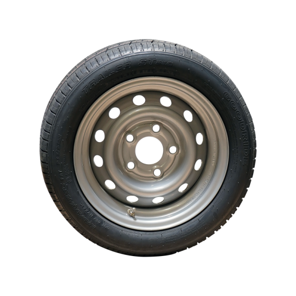 pneu pneu + roue 195/50 R13 ST290 M+S 6Jx13H2 ET30 67/112/5 104/101 N métal gris