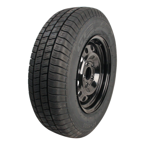 pneu + roue 185 R14C Kargomax ST-6000 M+S 5½Jx14H2 ET30 66,5/112/5 métal noir