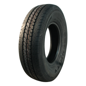 pneu + roue 215 R14C TR-603 M+S 5½Jx14H2 ET30 67/112/5 métal léger gris