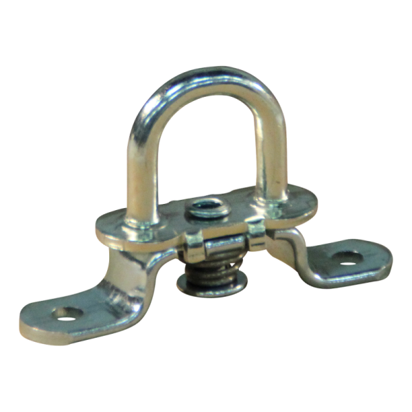 espagnolette zingué pour œillet 42x22mm