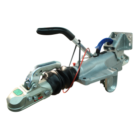 timon à inertie KFG30-A mécanique , tête d'attelage support de roue jockey vissé