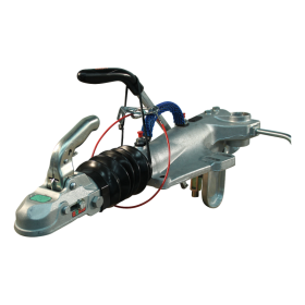 timon à inertie KFG35-D mécanique , tête d'attelage support de roue jockey côtelé