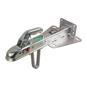 tôle à bord rabattu avec tête d'attelage KZE 7,5