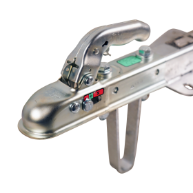 tôle à bord rabattu avec tête d'attelage KZE 7,5