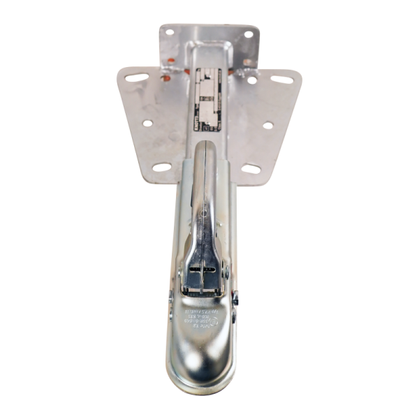 tôle à bord rabattu avec tête d'attelage KZE 7,5