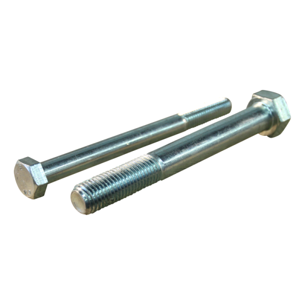 boulon hexagonal M12x140mm DIN-931 elvz