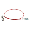 câble de rupture 1055mm anneau de rupture Rouge