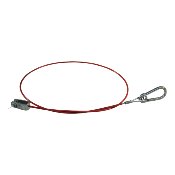 câble de rupture 1200mm fourche avec goupille Rouge