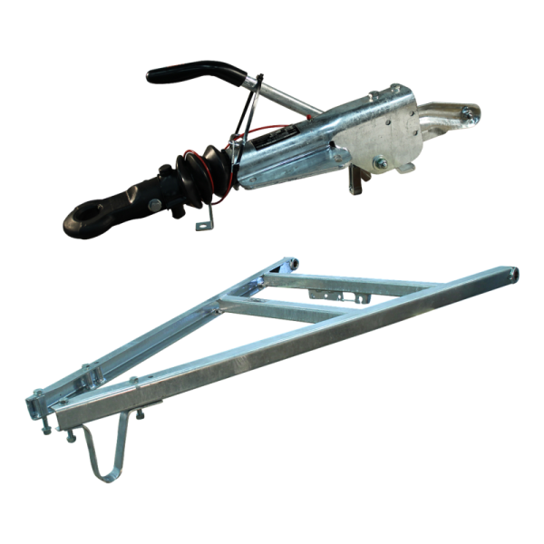 jeu de timon + frein à inertie KLZ35-B KF27-A1 , anneaux DIN,