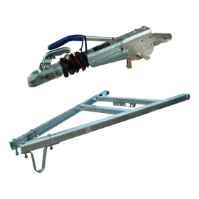 jeu de timon + frein à inertie KLZ35-B KF27-A1 , tête d'attelage