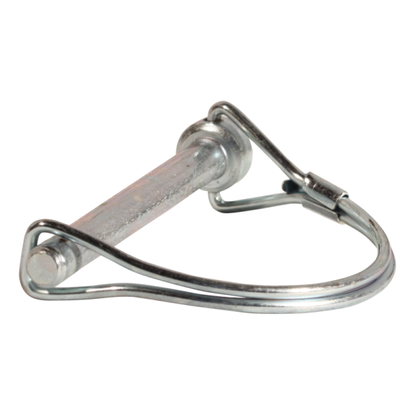 goupille de verrouillage comme Ø10 mm zingué blanc rond