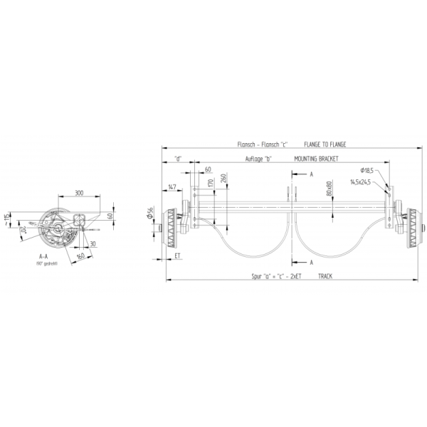 VGB18-MV 1800kg 1800mm 25°
