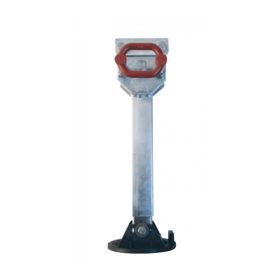 Pied béquille basculante ⧄45mm 500kg zingué 180mm 590mm