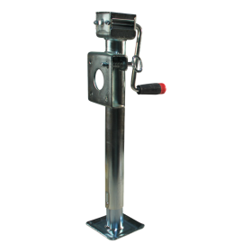 Pied béquille basculante LF Ø51mm 900kg zingué avec fixation par bride