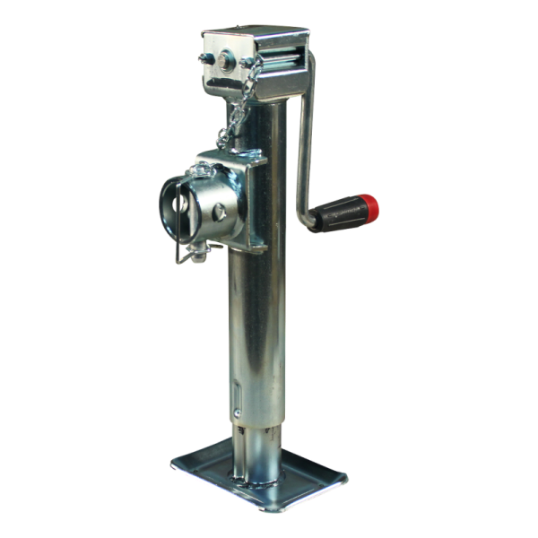 Pied béquille basculante LT Ø57mm 1300kg zingué fixation par tube