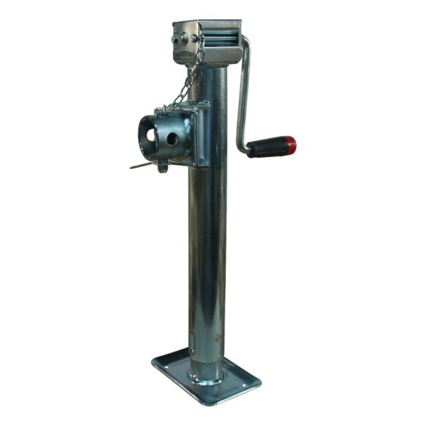 Pied béquille basculante LT Ø57mm 1300kg zingué fixation par tube