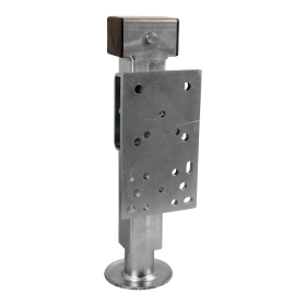 Pied béquille basculante SF60-DSA- SW19 universeel met verlengde montage ⧄60mm ⧄60 1300kg zingué 430mm